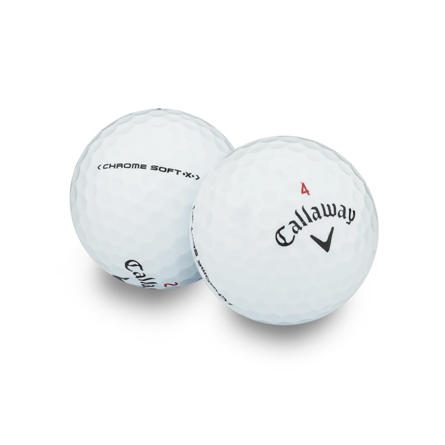 Used Callaway Chromesoft X Tour Mix Golf Balls - 1 Dozen