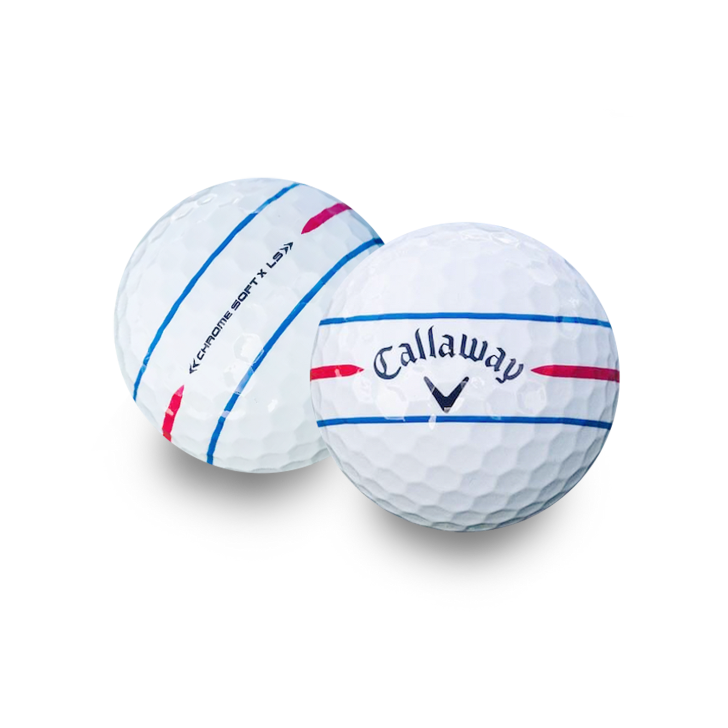 Used Callaway Chrome Soft X LS 360 Triple Track Golf Balls - 1 Dozen