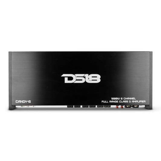 DS18 CANDY-6  Full-Range Class D 6-Channel Car Amplifier 1800 Watts