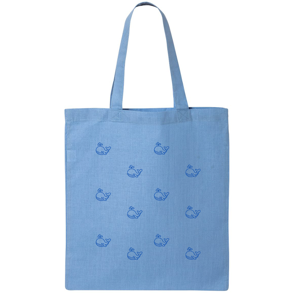 Koloa Whale Tote Bag