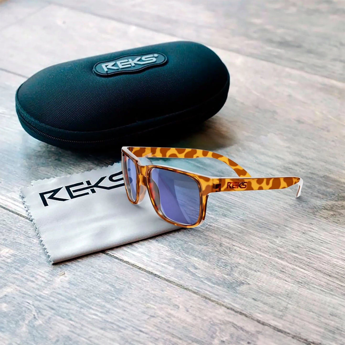 Tortoise Sport Prescription Polarized Polycarbonate Sunglasses