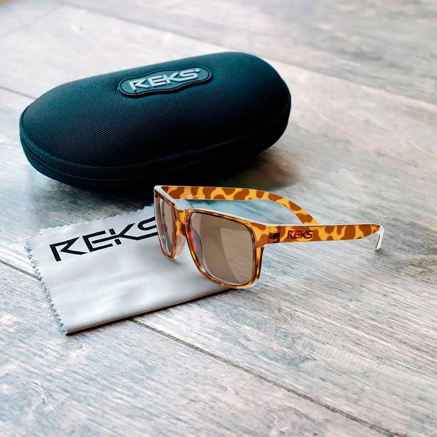 Tortoise Sport Prescription Polycarbonate Sunglasses