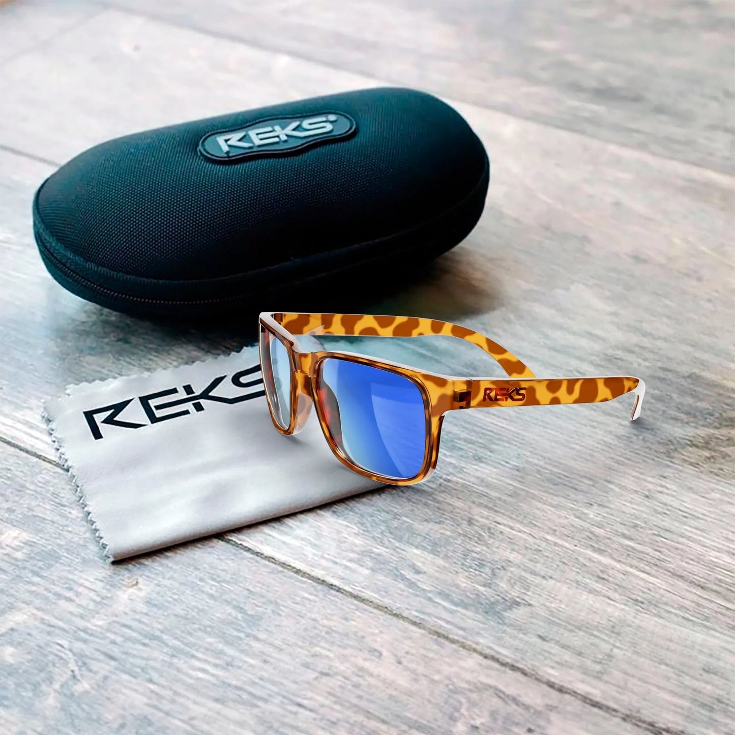 Tortoise Sport Prescription Polarized Polycarbonate Sunglasses