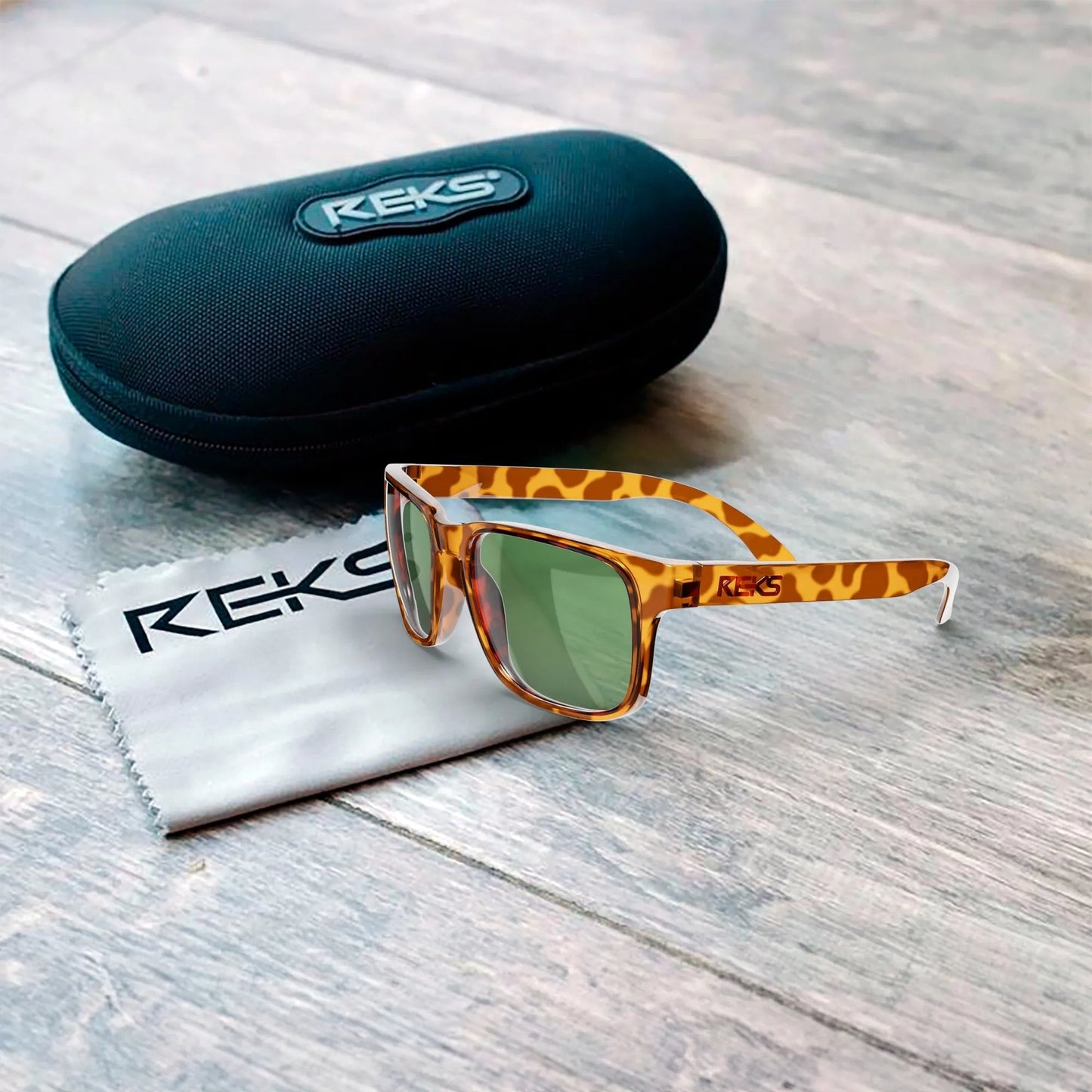 Tortoise Sport Prescription Polarized Polycarbonate Sunglasses