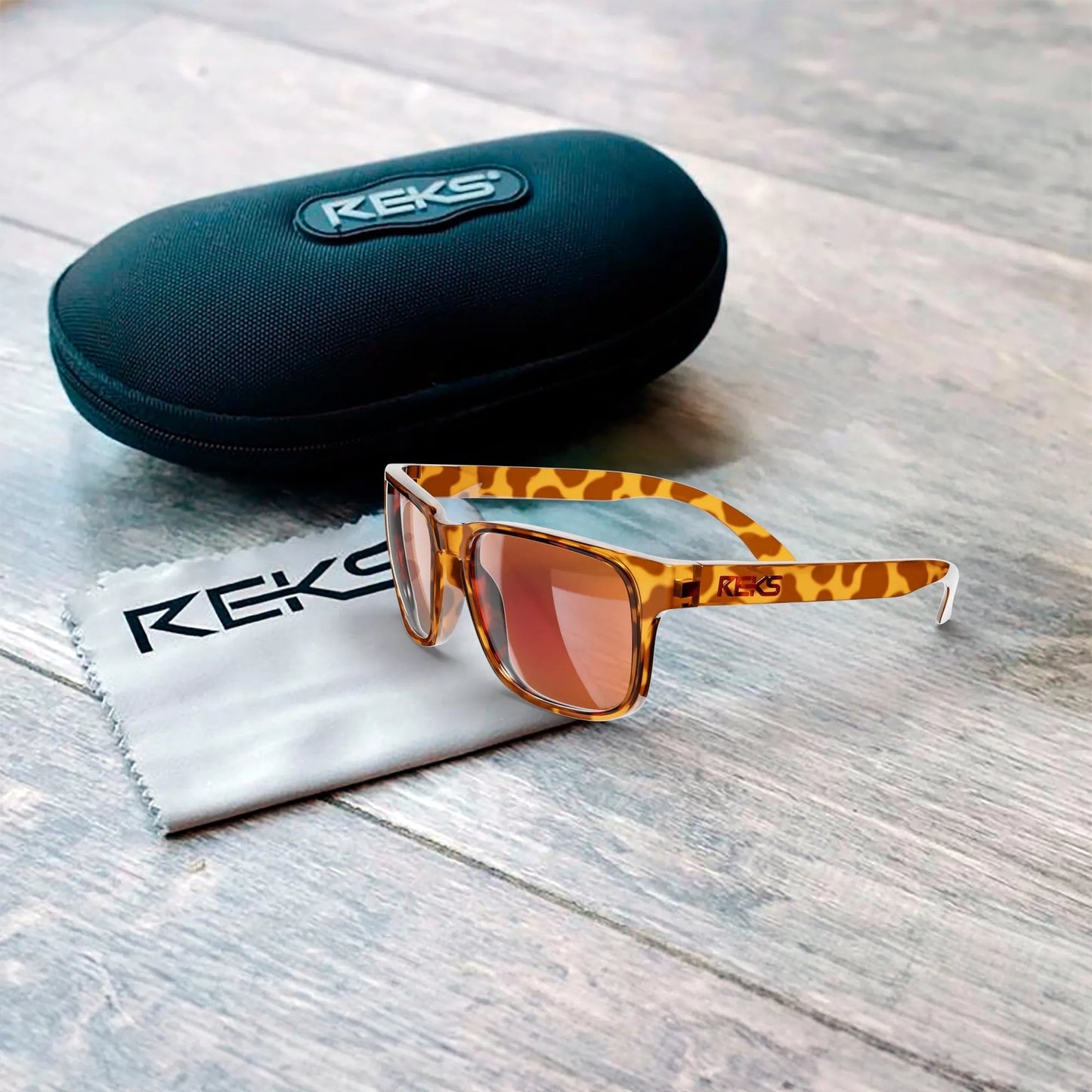 Tortoise Sport Prescription Polycarbonate Sunglasses