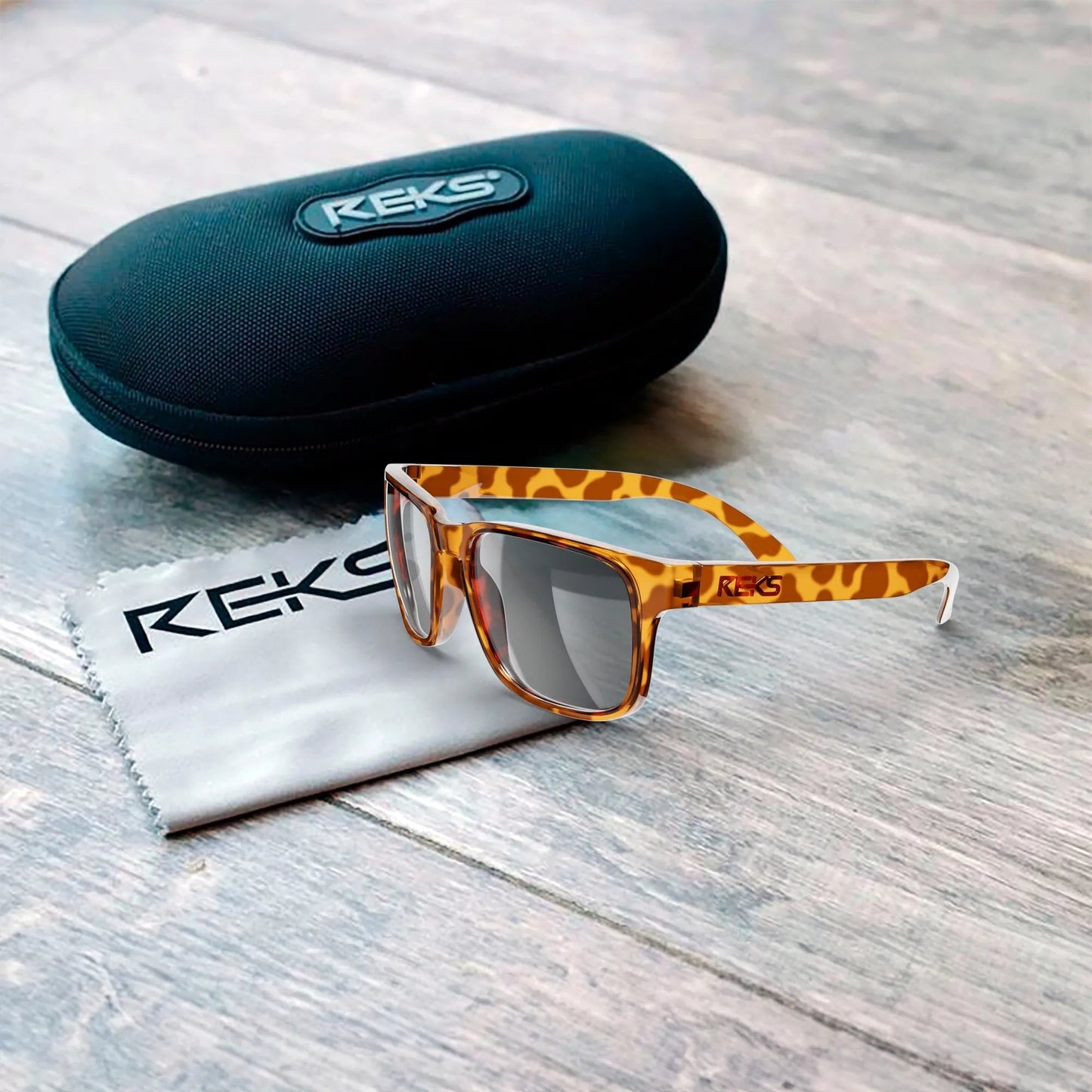 Tortoise Sport Prescription Polycarbonate Sunglasses