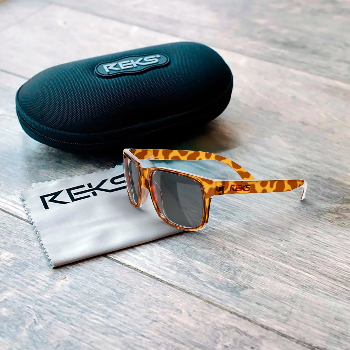 Tortoise Sport Prescription Polarized Polycarbonate Sunglasses