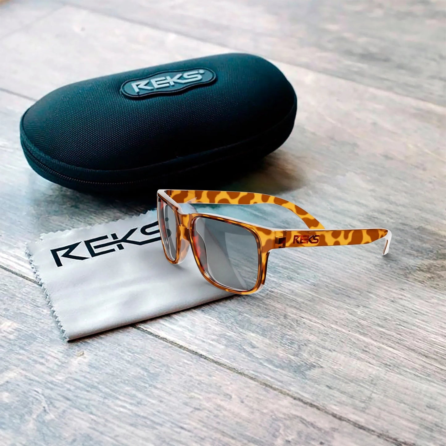 Tortoise Sport Prescription Polycarbonate Sunglasses