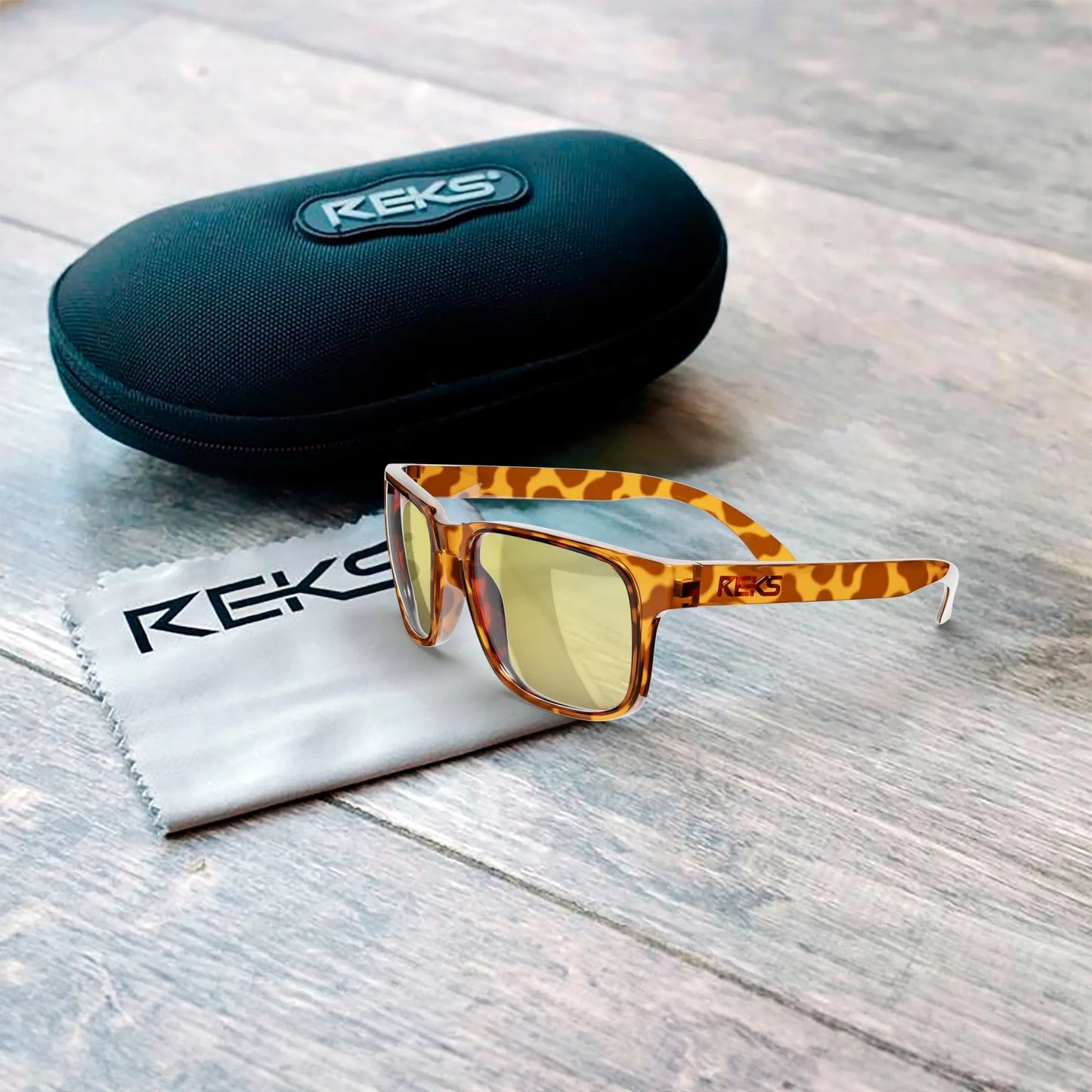 Tortoise Sport Prescription Polycarbonate Sunglasses