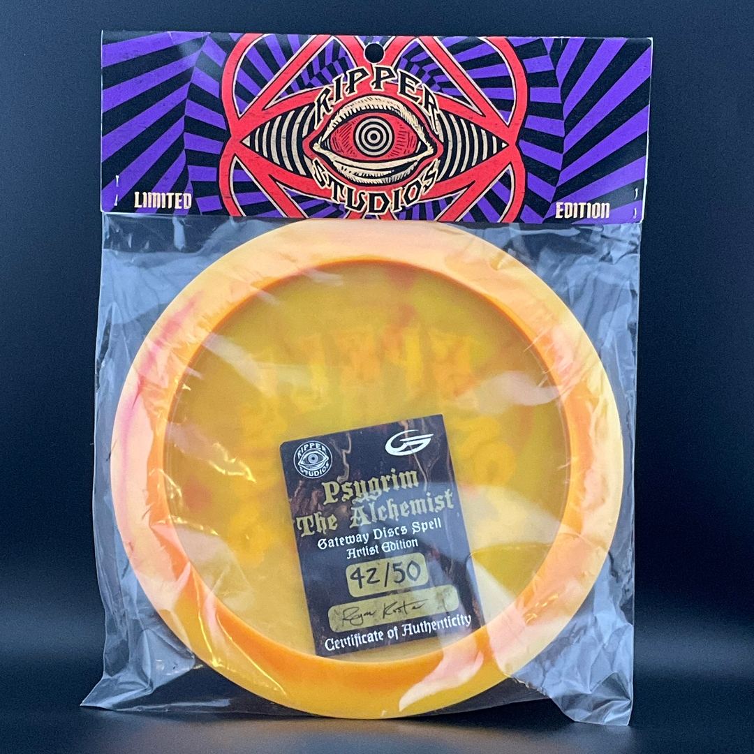 Prototype Platinum Spell - Ripper Studios "Psygrim The Alchemist" #42/50