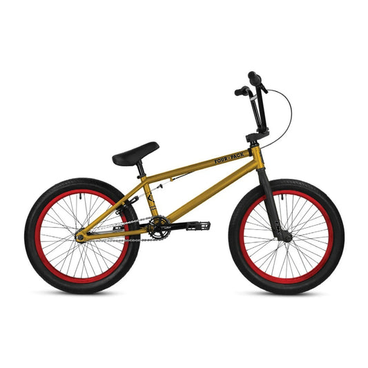 DK Four Pack 20″ Complete BMX Bike - Gold/Red