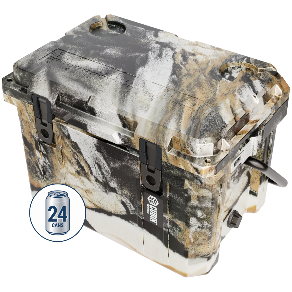 20 Quart Rotomolded Cooler - QuadraX