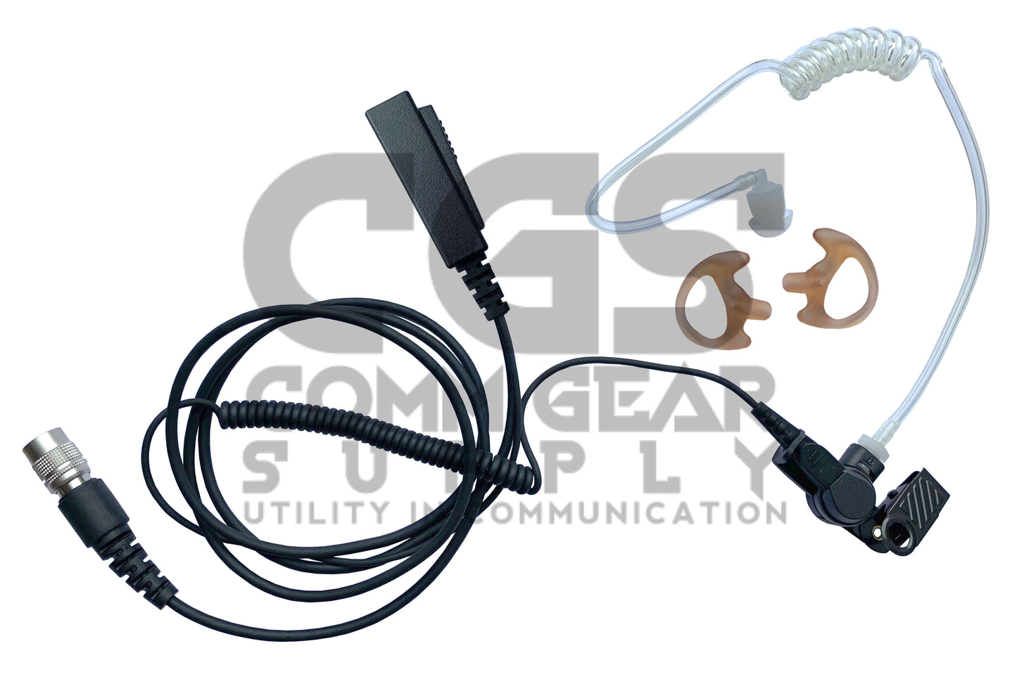 Mic & Earpiece Radio Kit - Quick Disconnect (Hirose) Maxon/Tecnet, RCA - PRODIGI Digital & More
