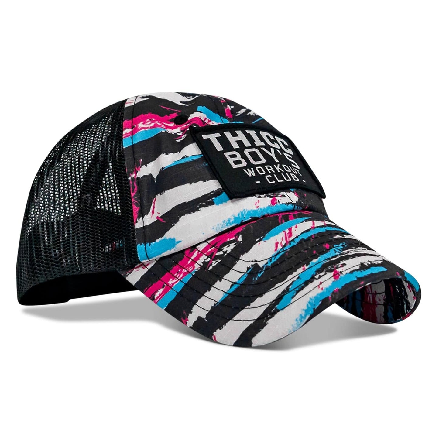 Ripstop Thicc Boys Workout Club Patch Tactical Ripstop Mesh Snapback Hat
