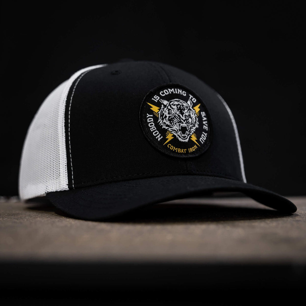 Nobody Is Coming To Save You Patch Snapback Hat