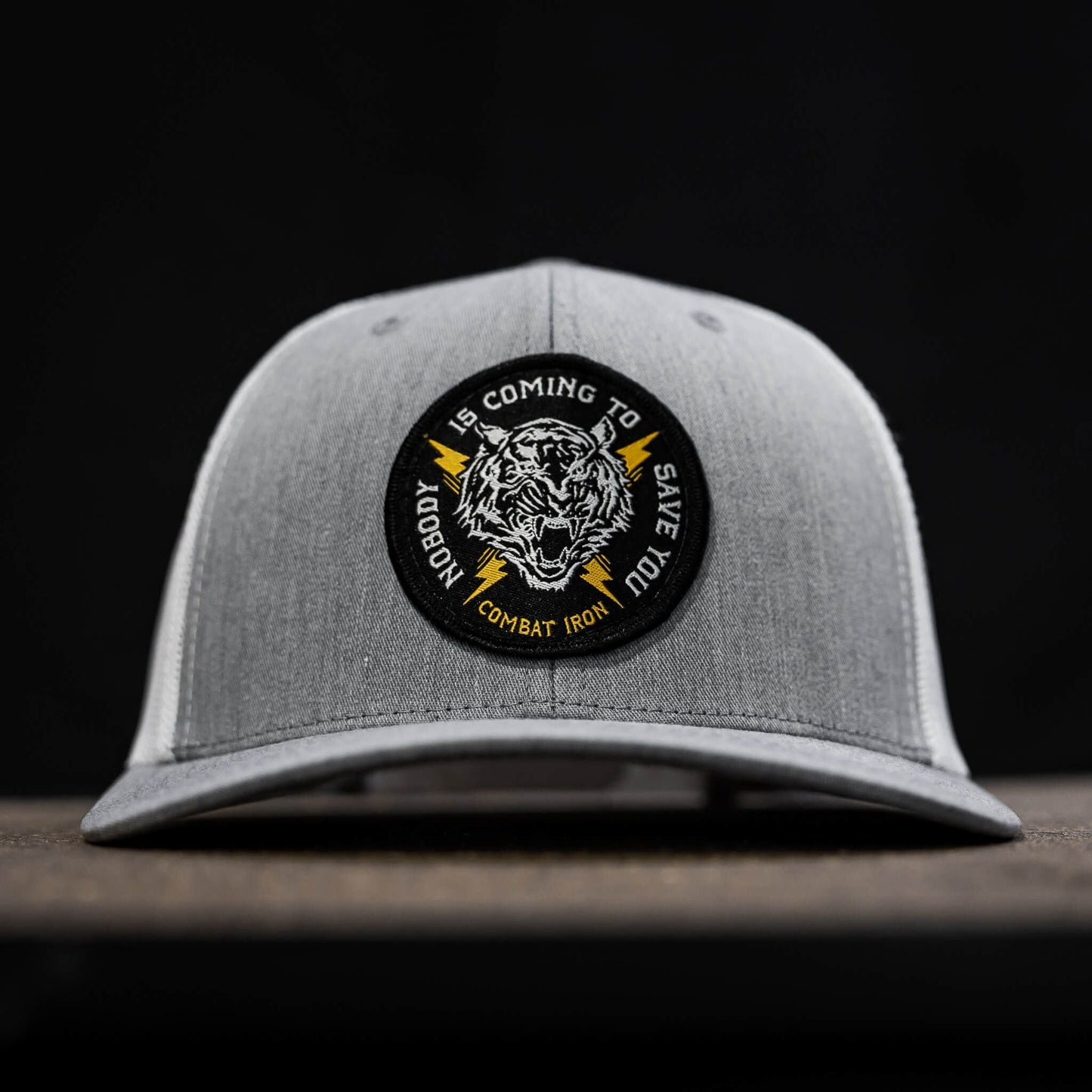 Nobody Is Coming To Save You Patch Snapback Hat