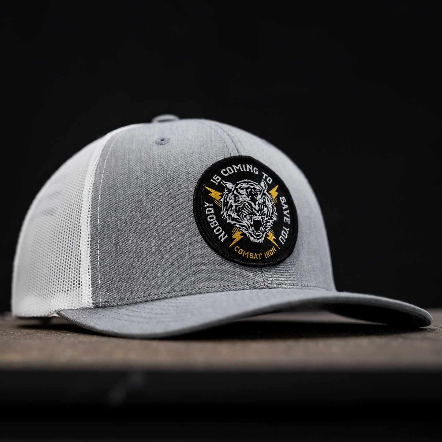 Nobody Is Coming To Save You Patch Snapback Hat
