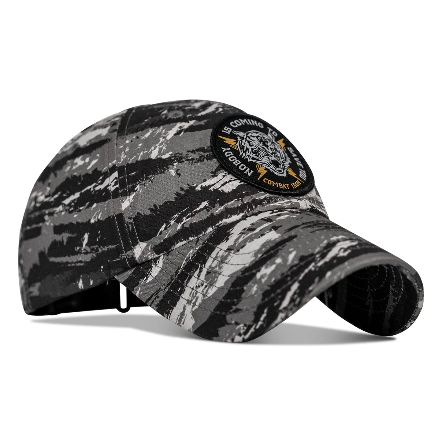 Ripstop Nobody Is Coming To Save You Patch Low Profile Hat