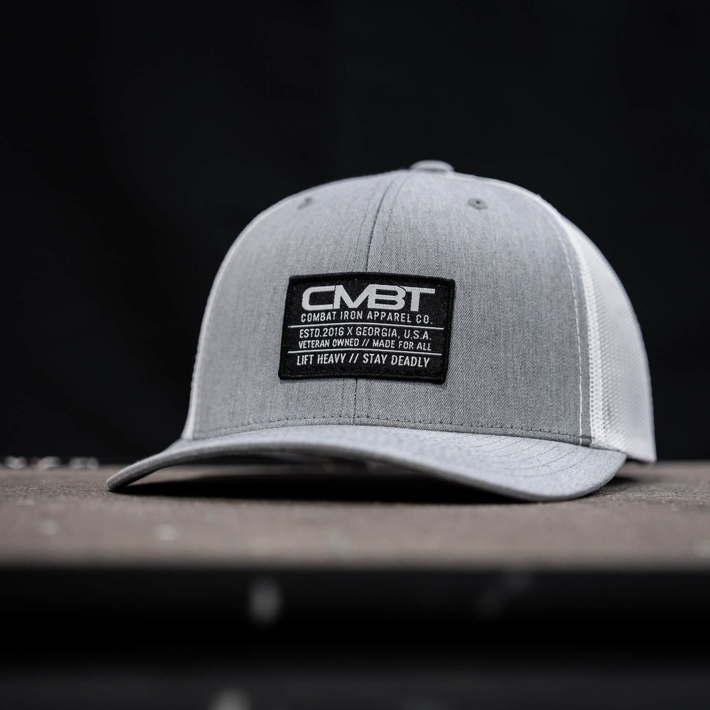 Branded CMBT Labeled Mid-Profile Snapback Hat