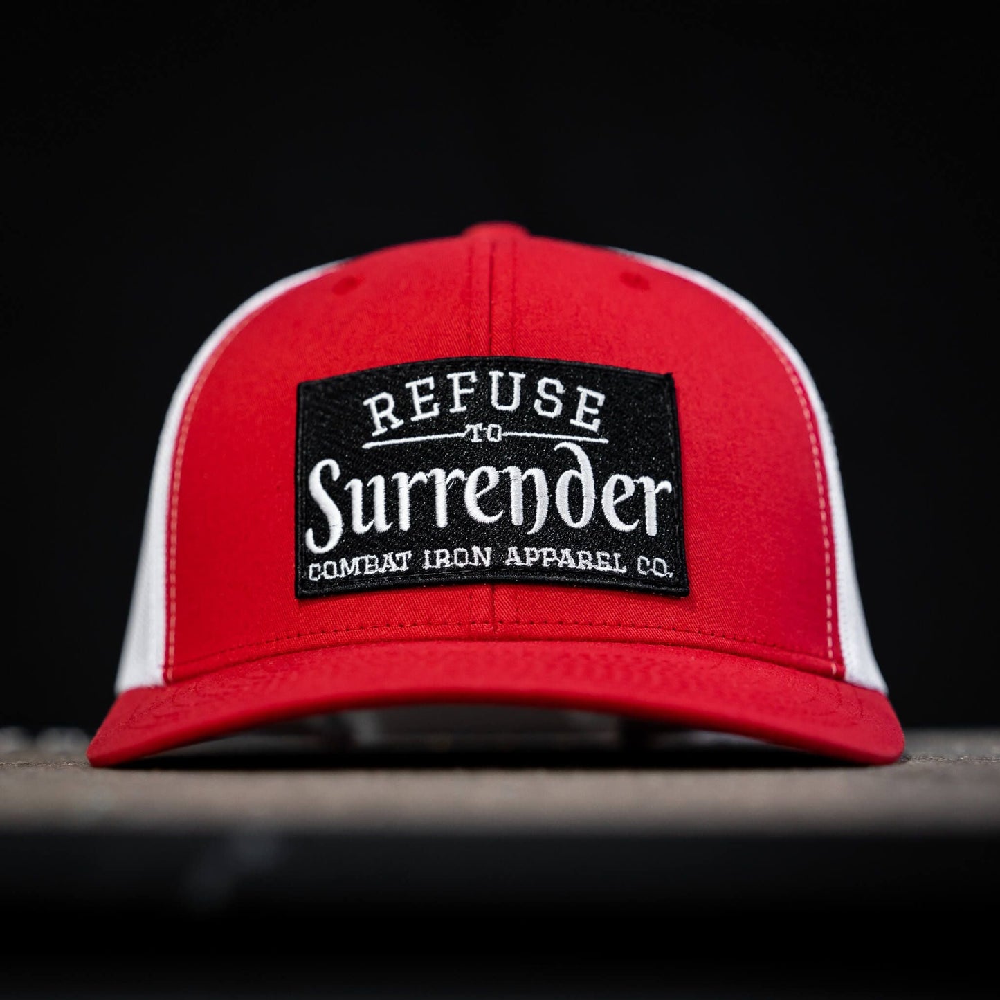Refuse To Surrender B/W Patch Snapback Hat