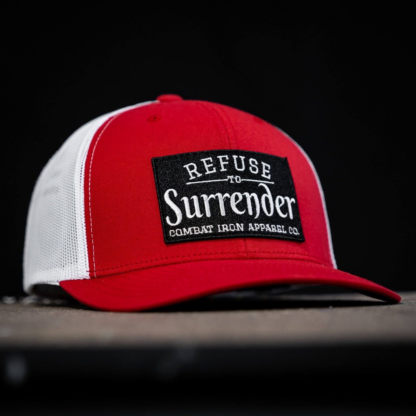 Refuse To Surrender B/W Patch Snapback Hat