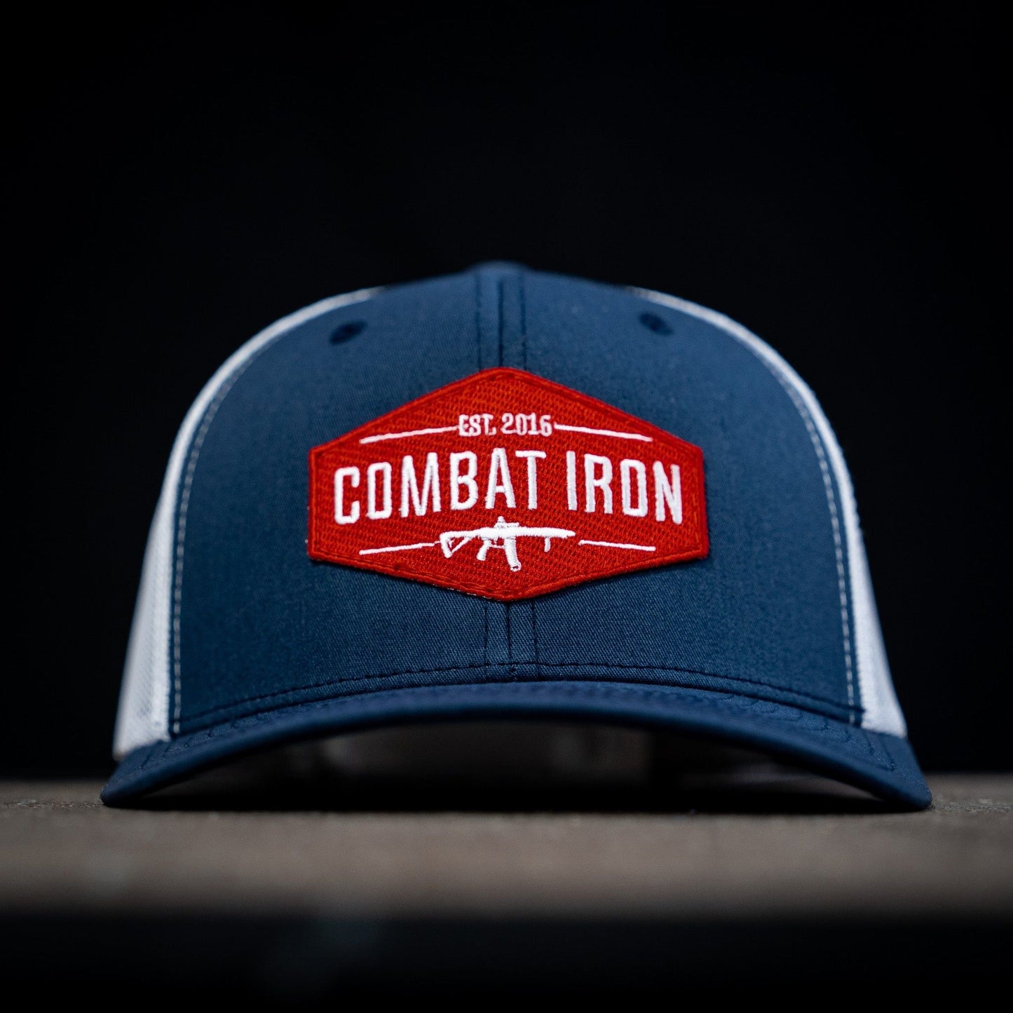 Original AR Red Patch Mid-Profile Mesh Snapback Hat