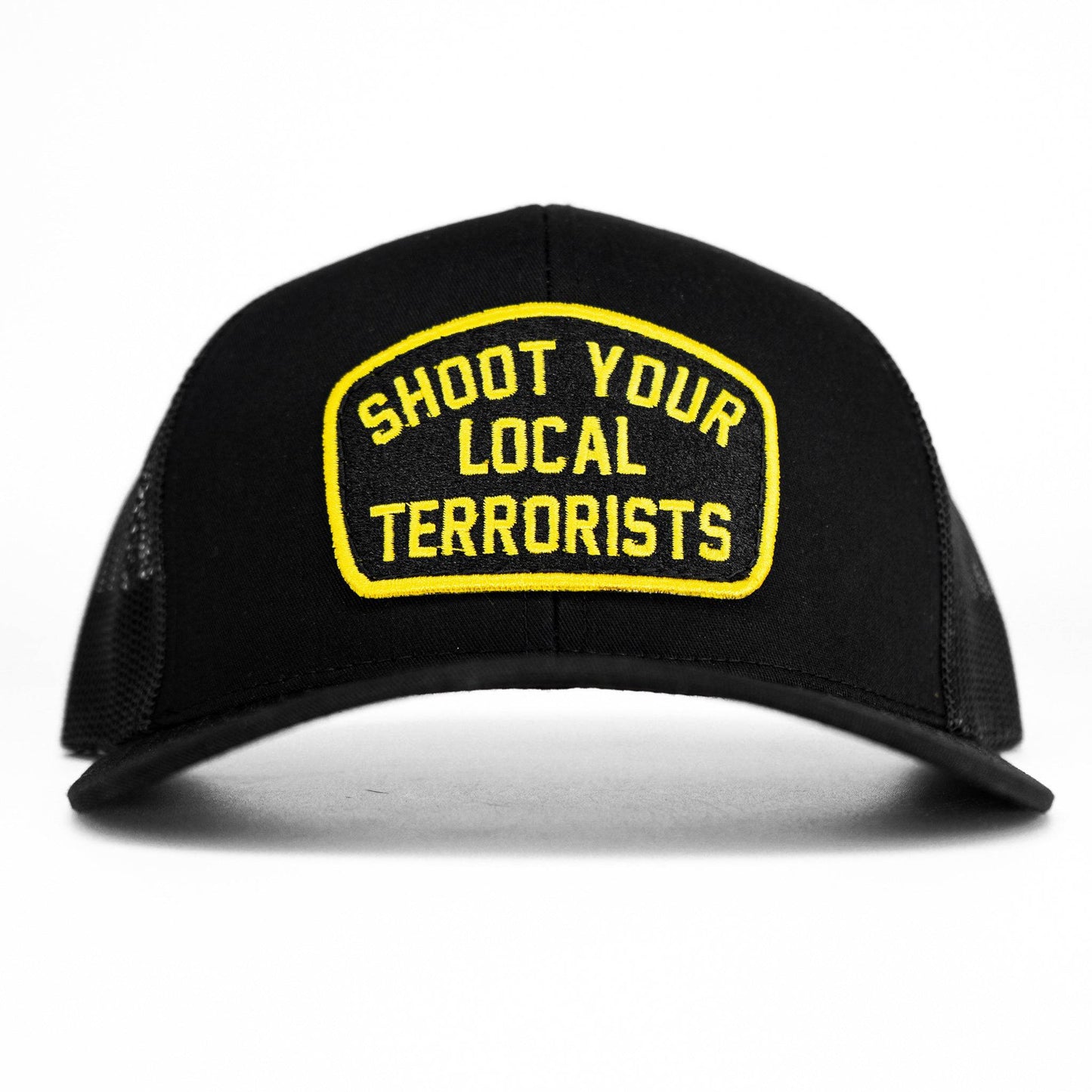 Shoot Your Local Terrorists Patch Snapback Hat