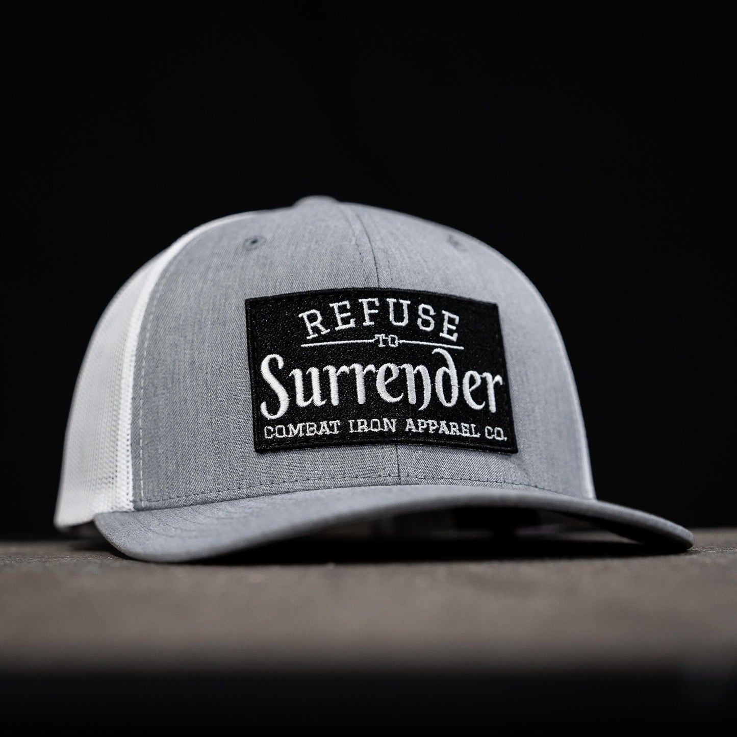 Refuse To Surrender B/W Patch Snapback Hat