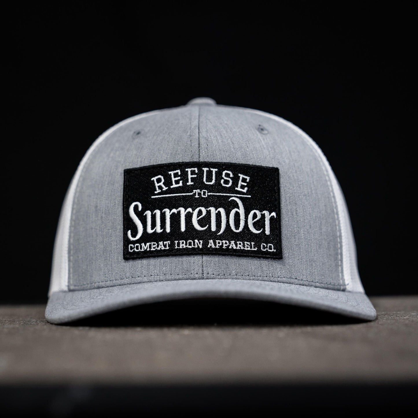 Refuse To Surrender B/W Patch Snapback Hat