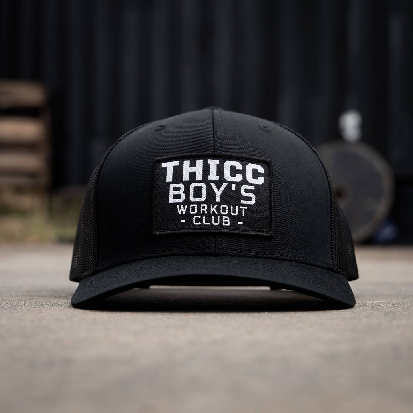 Thicc Boys Workout Patch Snapback Hat