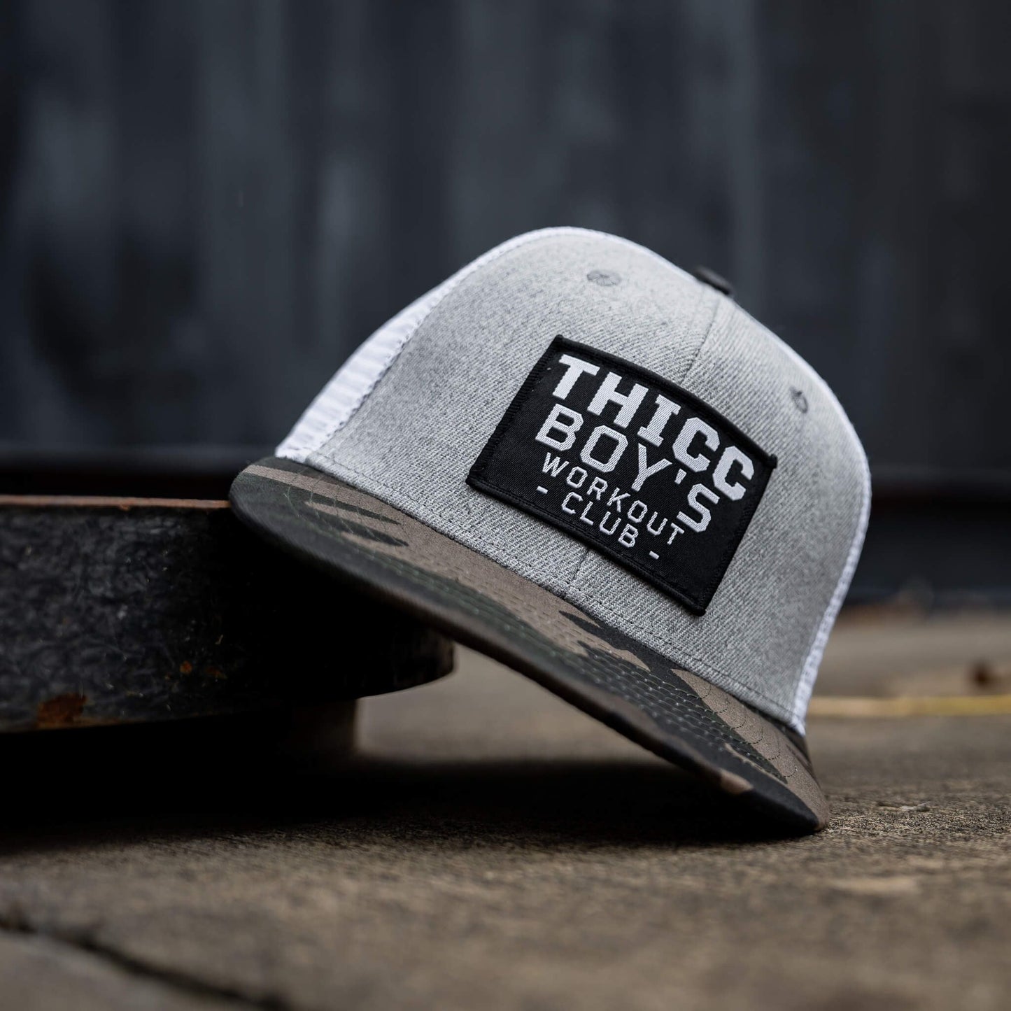 Thicc Boys Workout Patch Snapback Hat