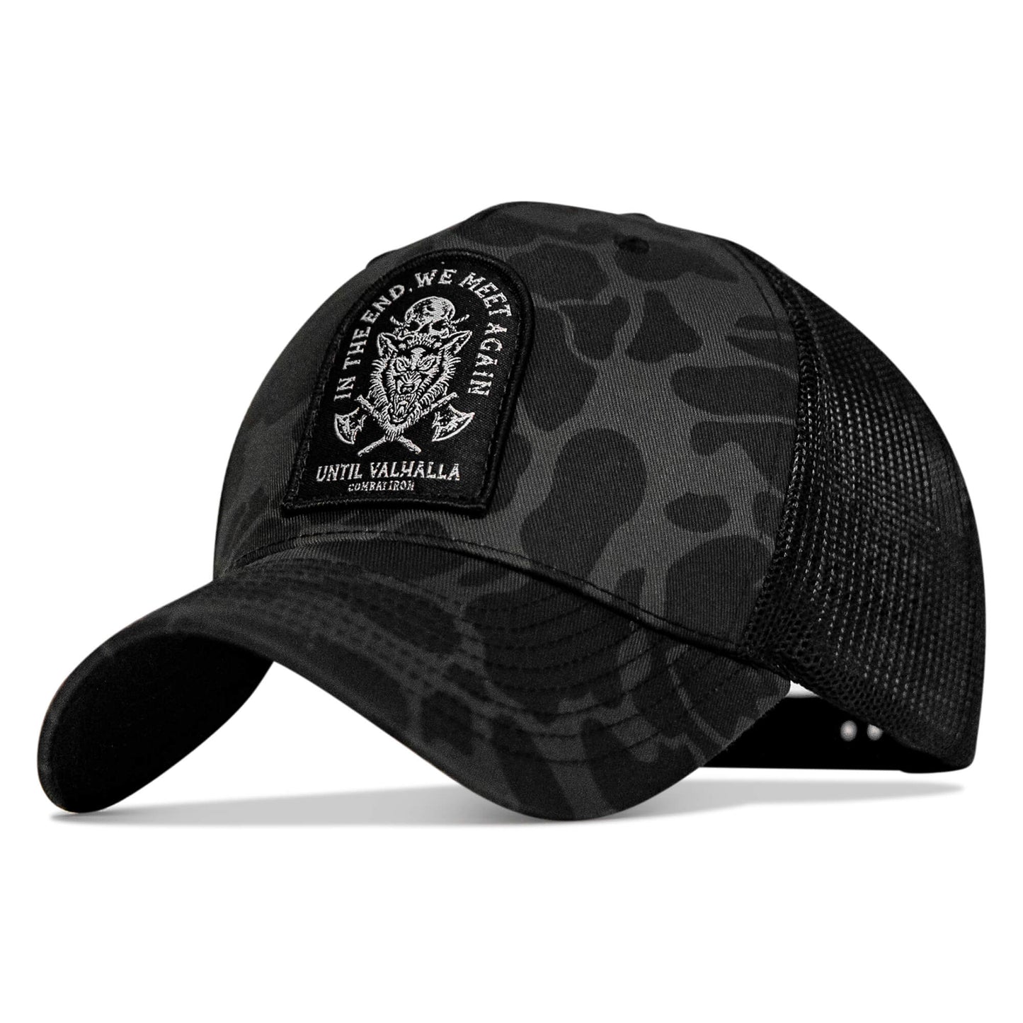In The End, We Meet Again - Until Valhalla Patch Snapback Hat