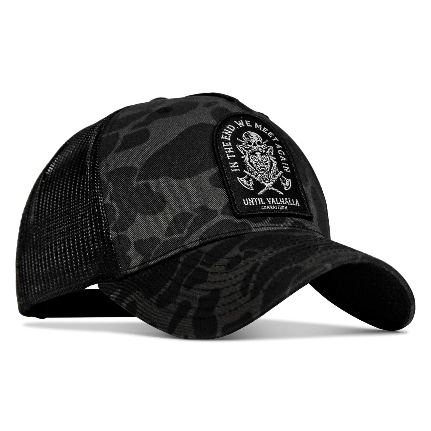 In The End, We Meet Again - Until Valhalla Patch Snapback Hat