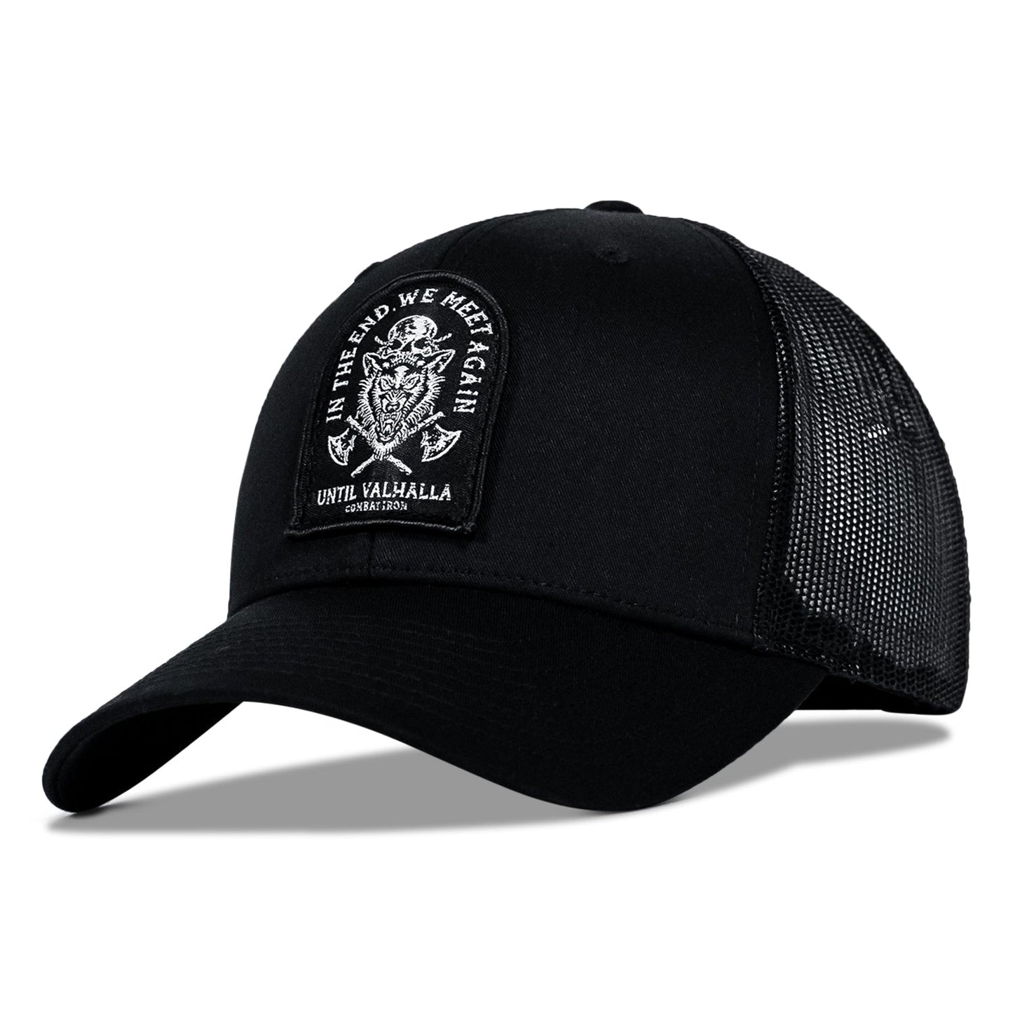 In The End, We Meet Again - Until Valhalla Patch Snapback Hat