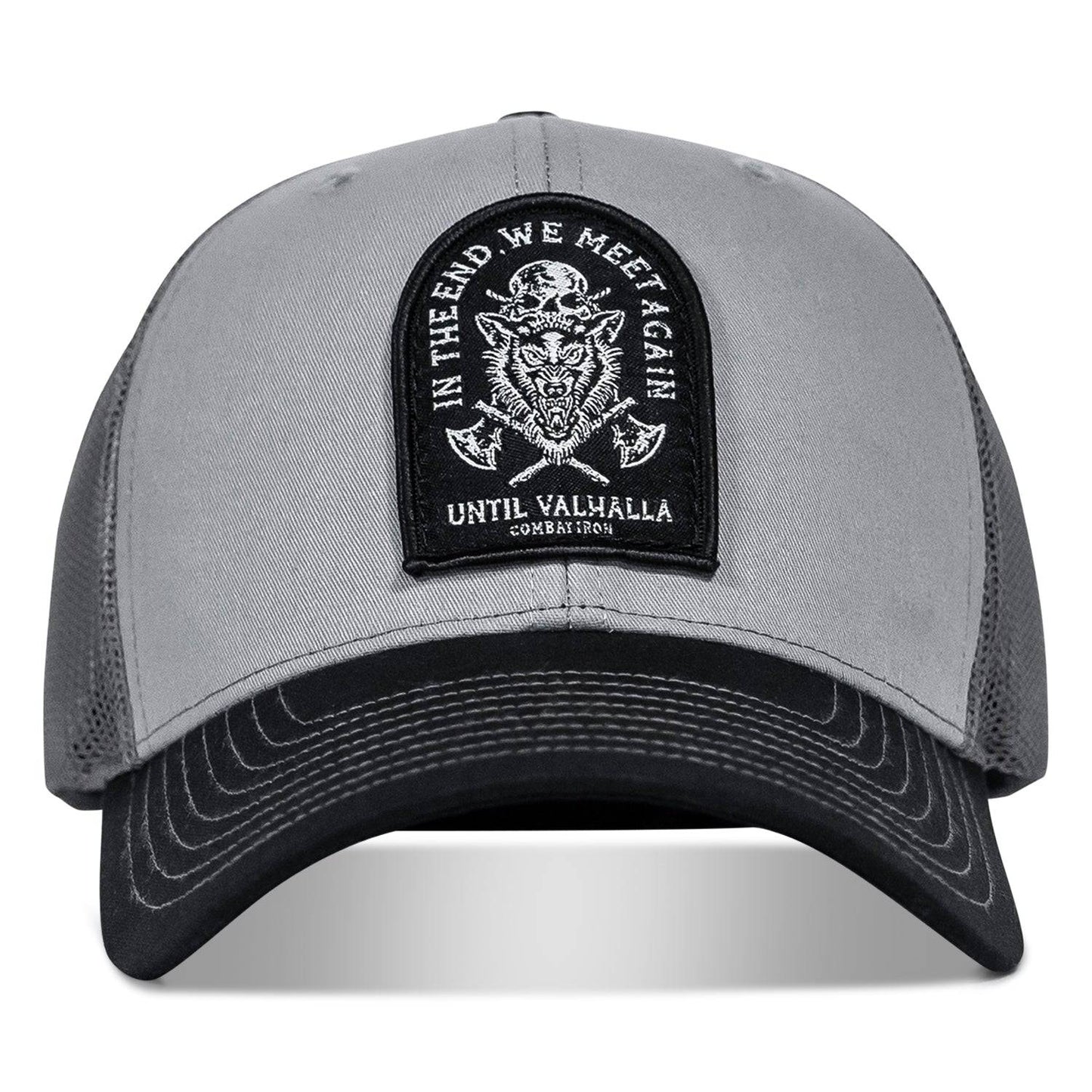 In The End, We Meet Again - Until Valhalla Patch Snapback Hat