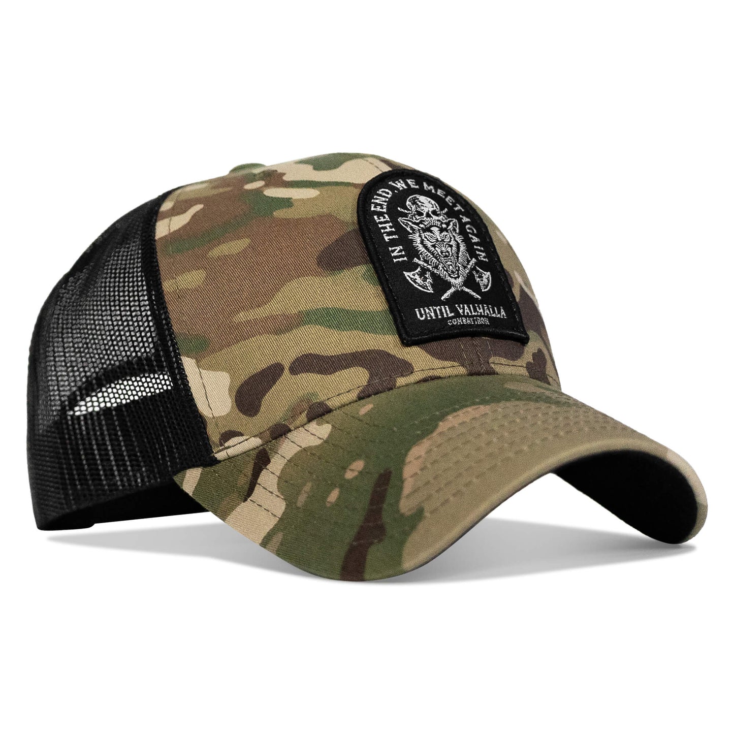 In The End, We Meet Again - Until Valhalla Patch Snapback Hat