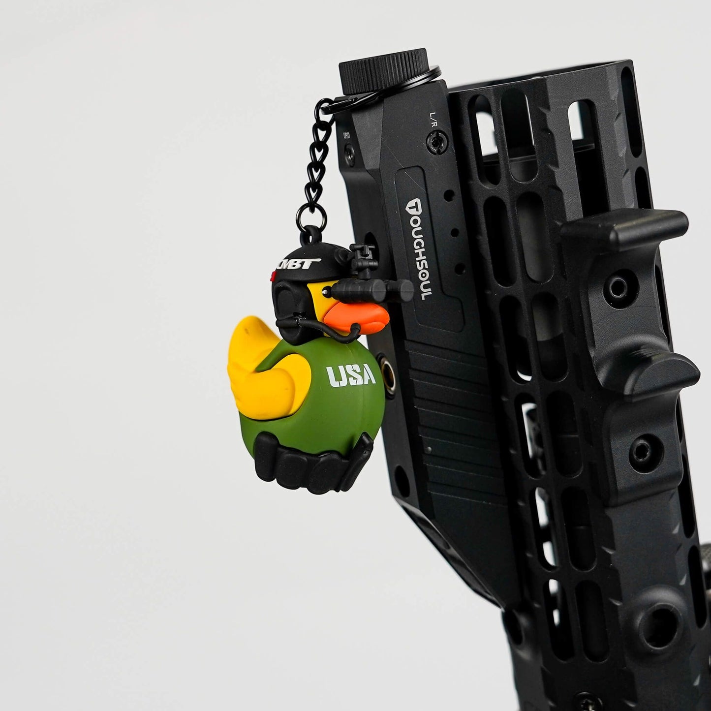 Tactical 3D PVC Keychain