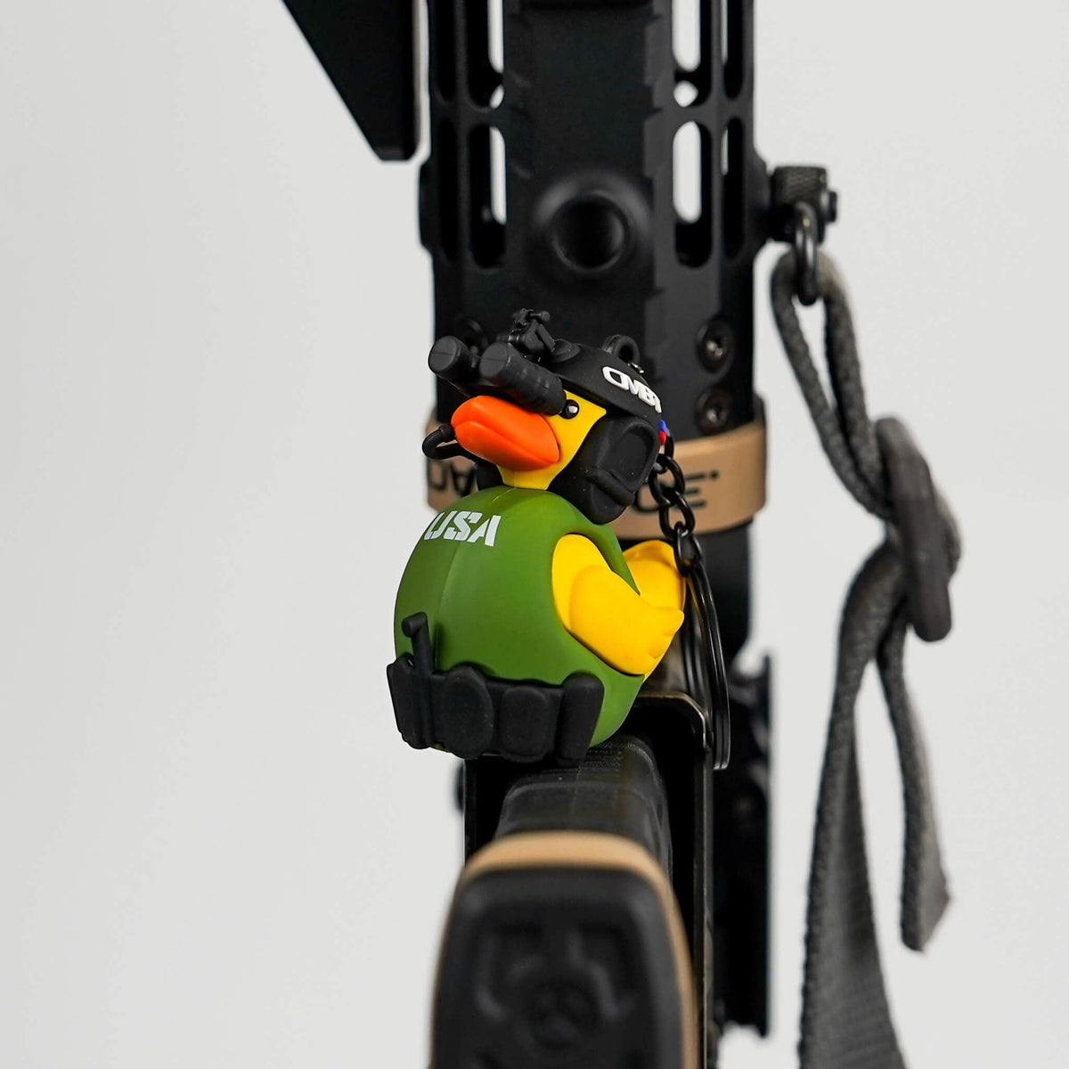 Tactical 3D PVC Keychain