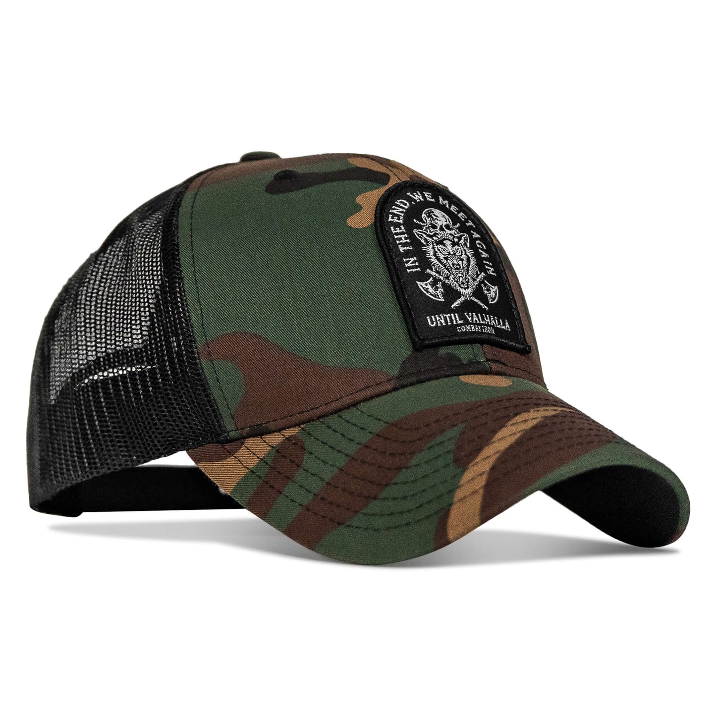 In The End, We Meet Again - Until Valhalla Patch Snapback Hat