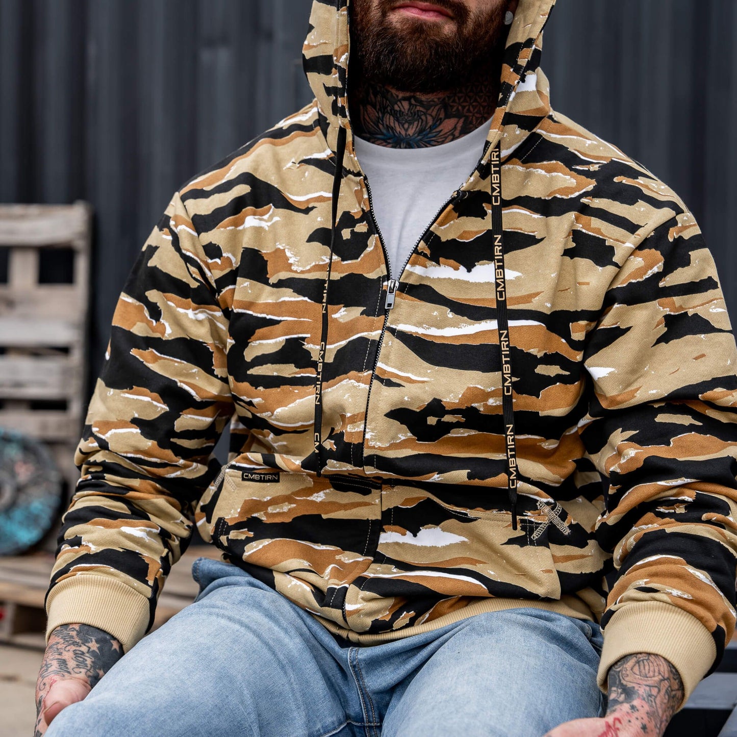 Men's Fleece Lined Zip Up Hoodie