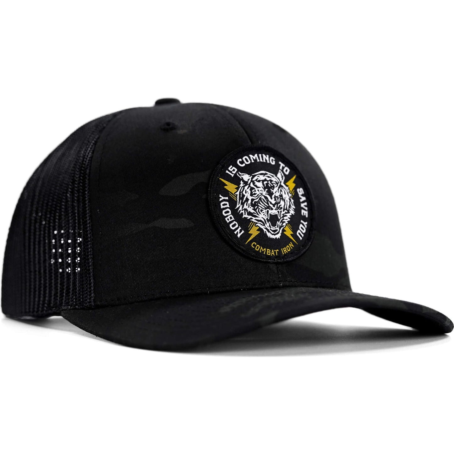 Nobody Is Coming To Save You Patch Snapback Hat