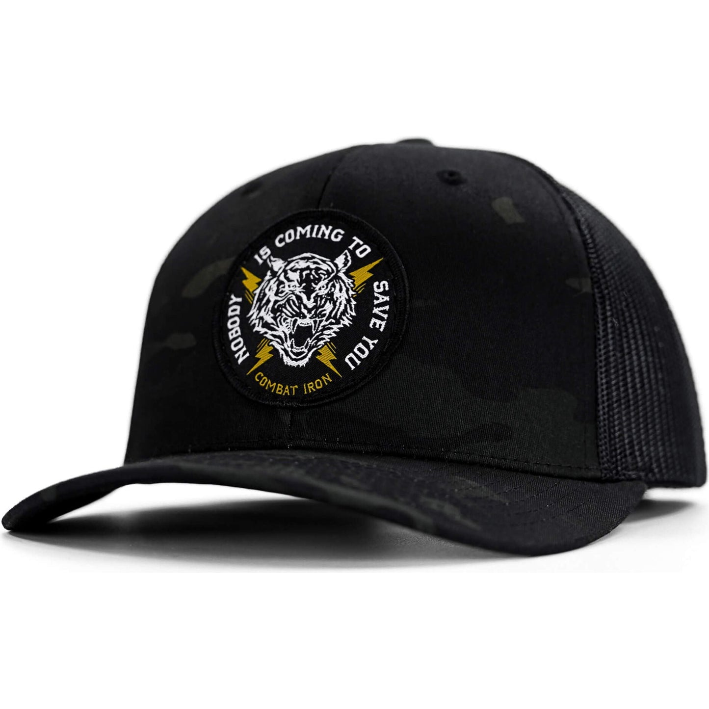 Nobody Is Coming To Save You Patch Snapback Hat