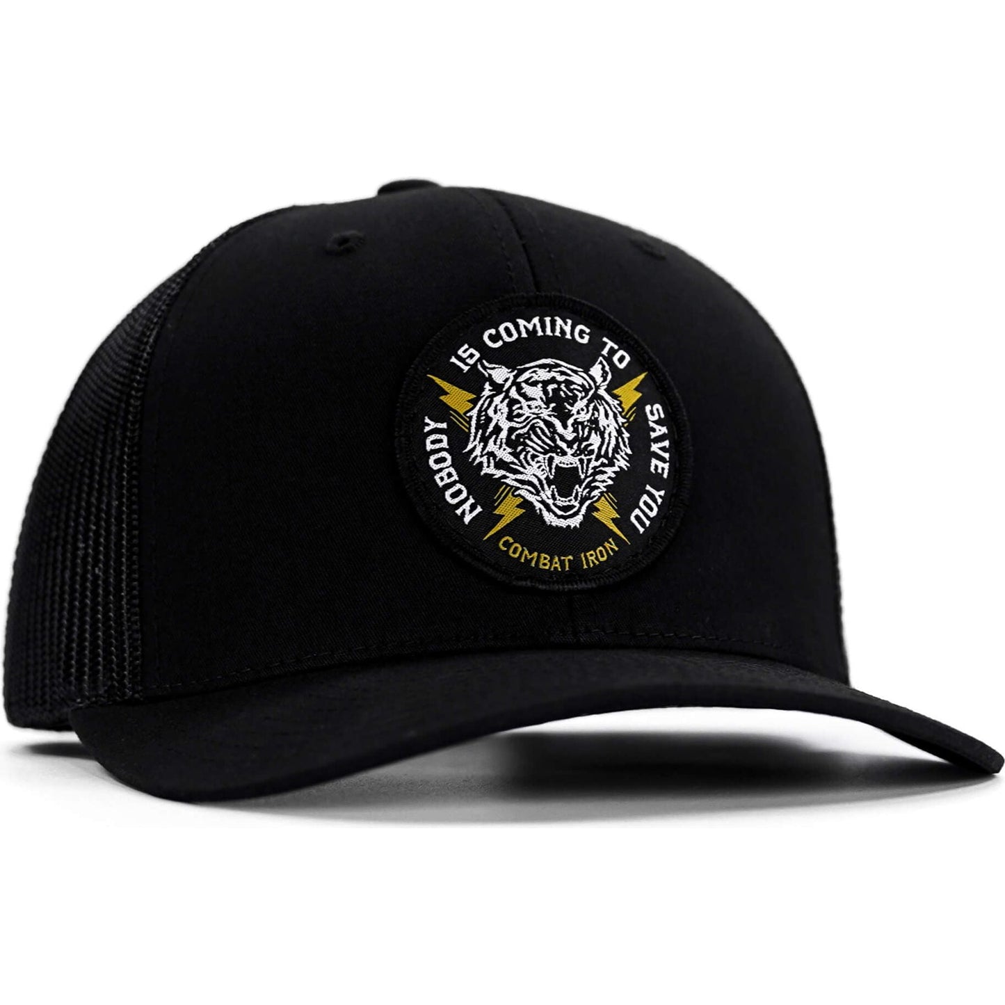 Nobody Is Coming To Save You Patch Snapback Hat