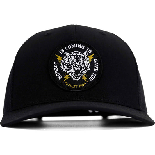 Nobody Is Coming To Save You Patch Snapback Hat