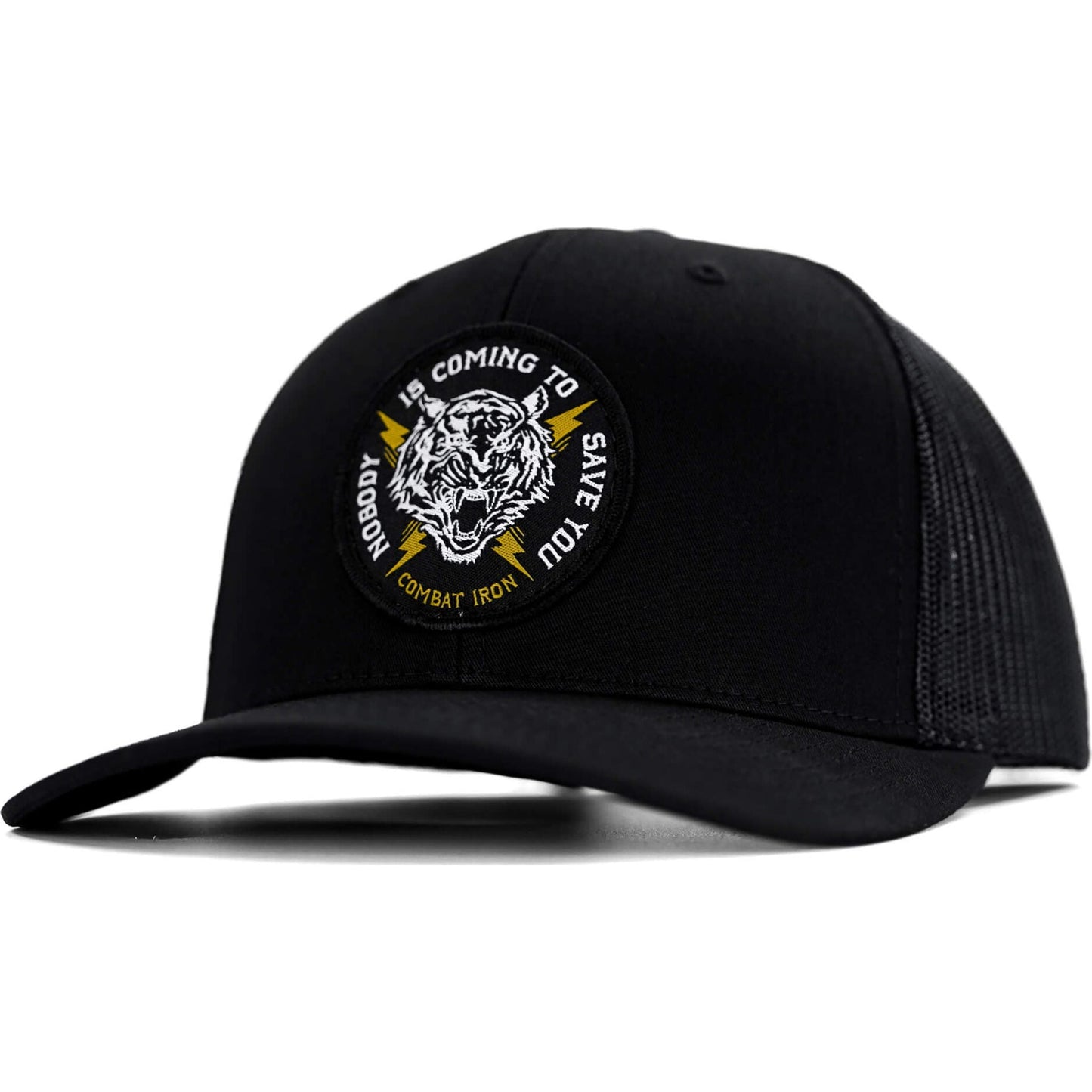 Nobody Is Coming To Save You Patch Snapback Hat