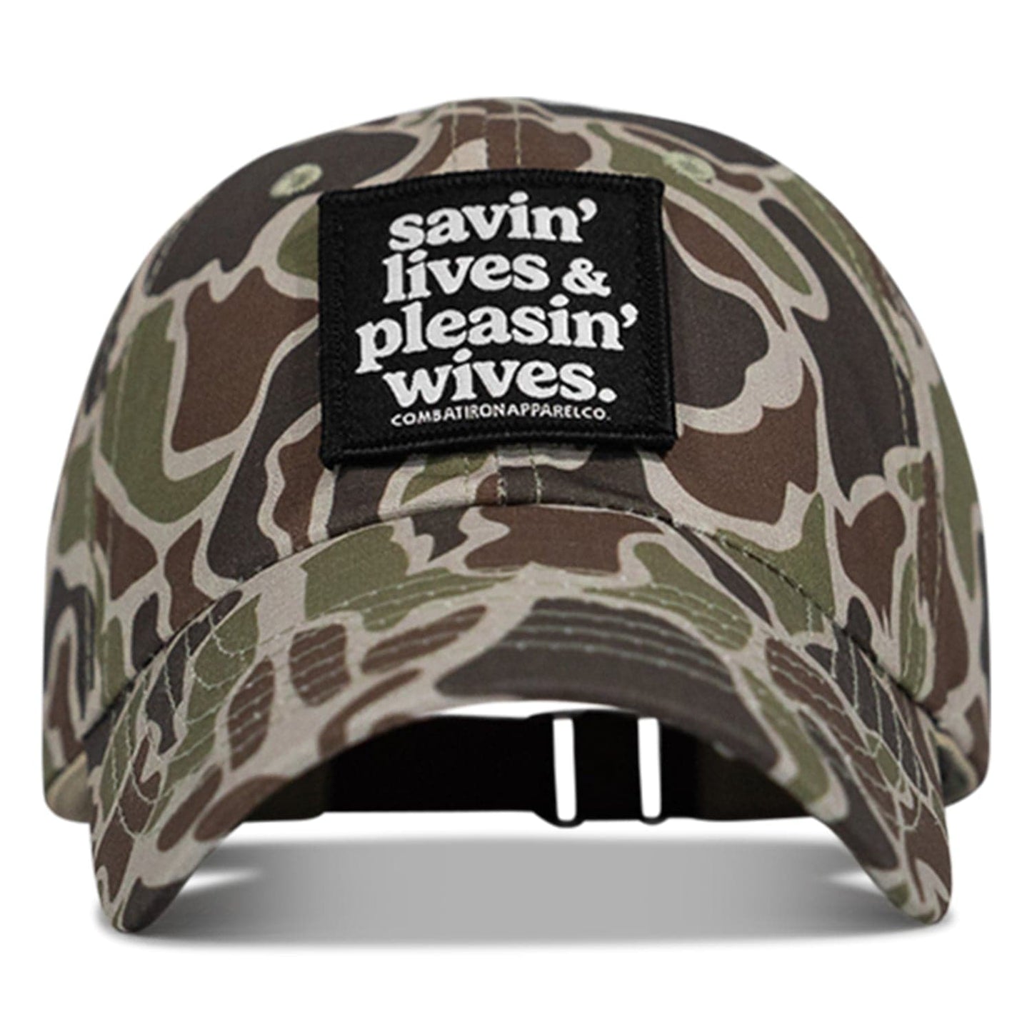 Ripstop Savin' Lives & Pleasin' Wives  Patch Tactical Ripstop Mesh Snapback Hat
