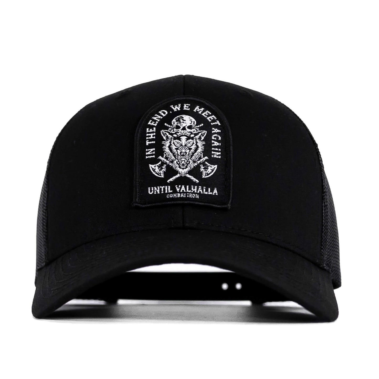In The End, We Meet Again - Until Valhalla Patch Snapback Hat