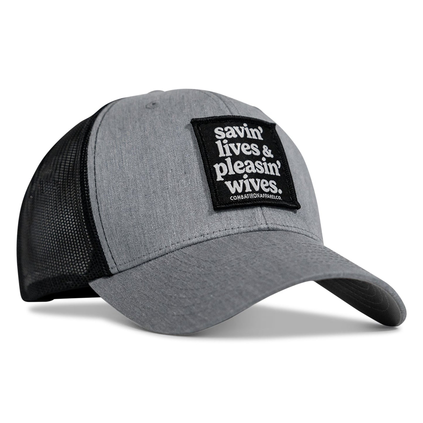 Savin' Lives & Pleasin' Wives Patch SnapBack Hat
