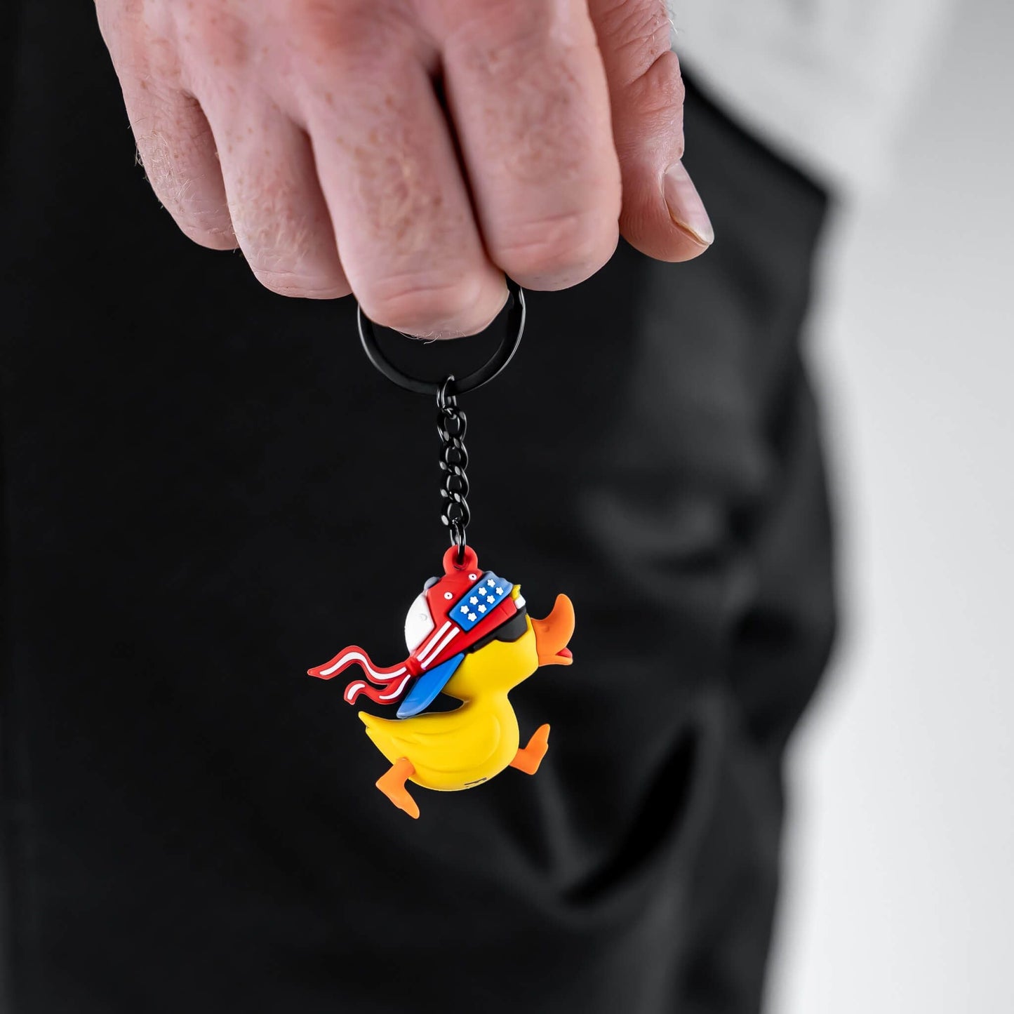 Tactical 3D PVC Keychain