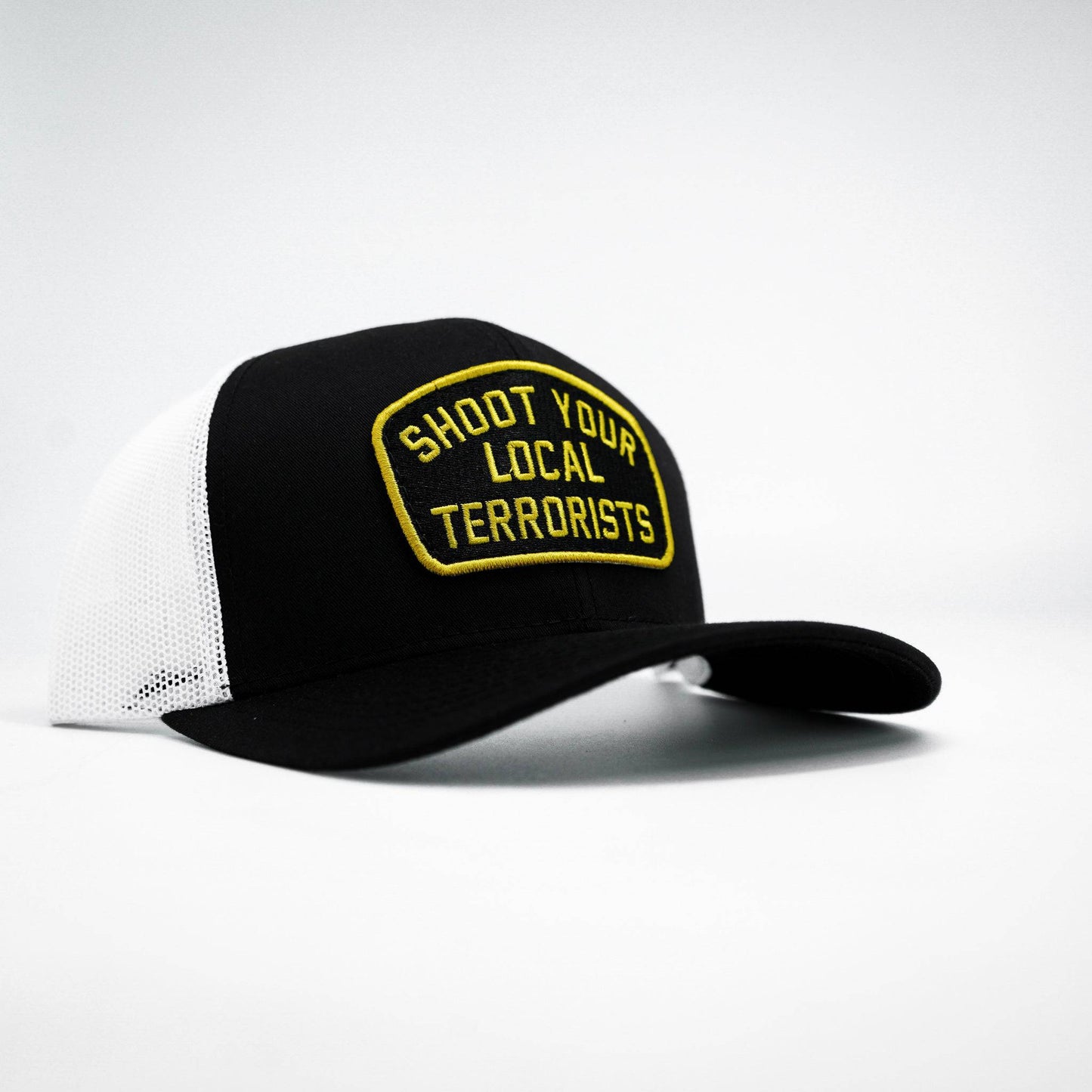 Shoot Your Local Terrorists Patch Snapback Hat